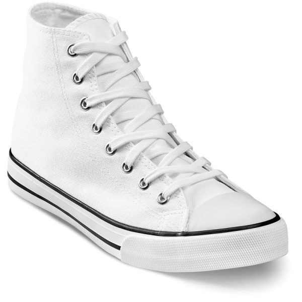 Unisex Retro High Top Canvas Sneaker - Image 19