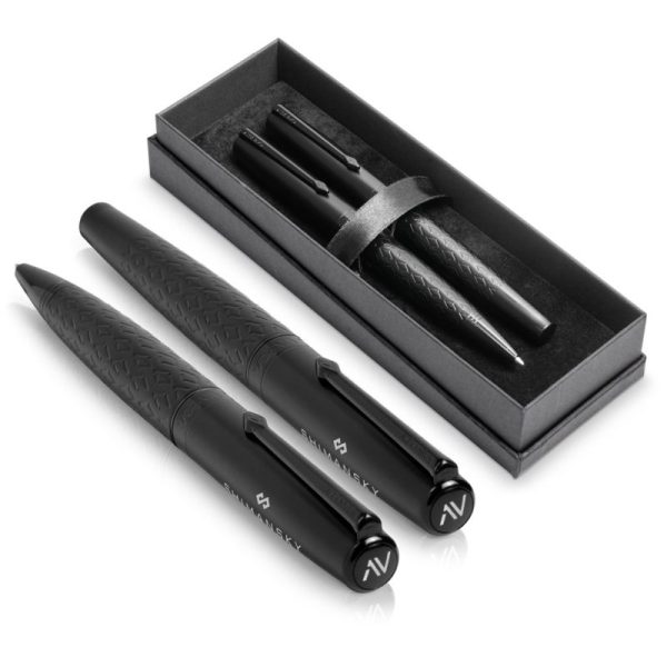 Alex Varga Galexia Ball Pen & Rollerball Set - Image 2