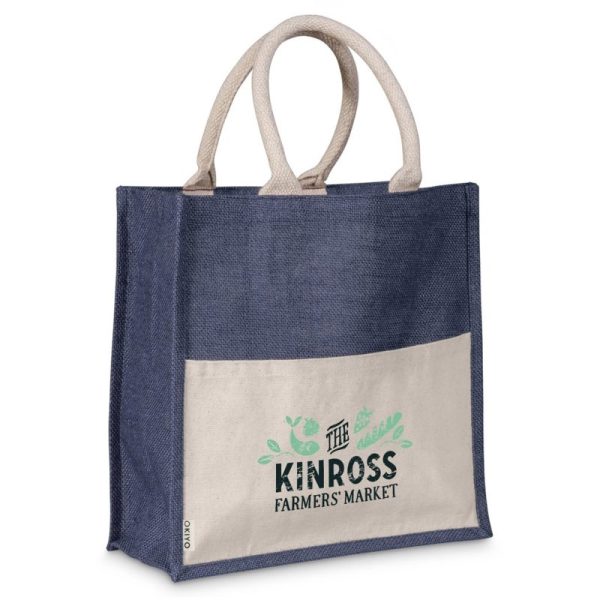 Okiyo Kachi Jute & Cotton Tote - Image 2