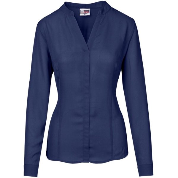 Ladies Long Sleeve Ava Blouse - Image 3