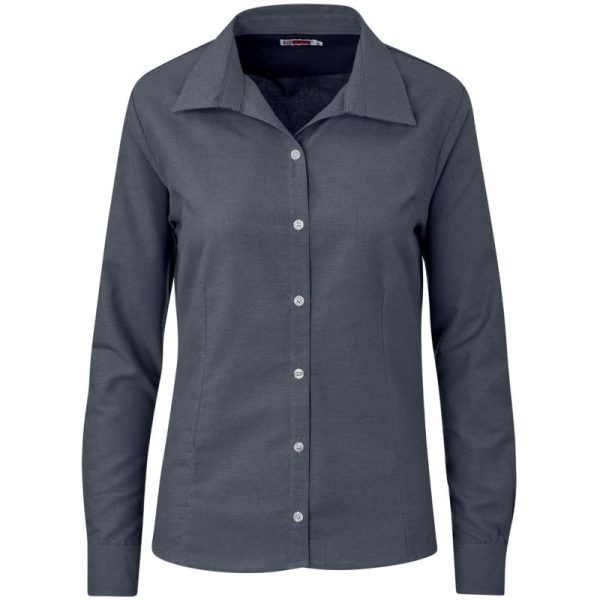 Ladies Long Sleeve Aspen Shirt - Image 3