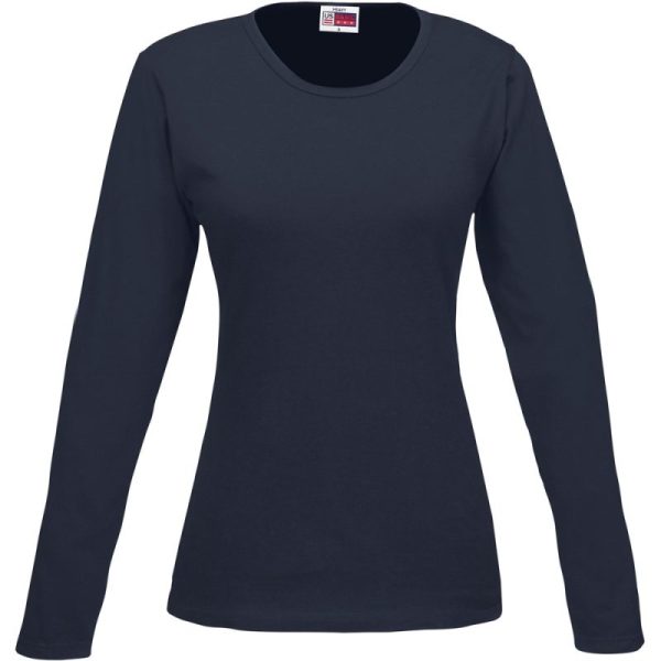 Ladies Long Sleeve Portland T-Shirt - Image 3