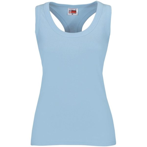 Ladies Maui Racerback Top - Blue - Image 2