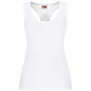 Ladies Maui Racerback Top - White