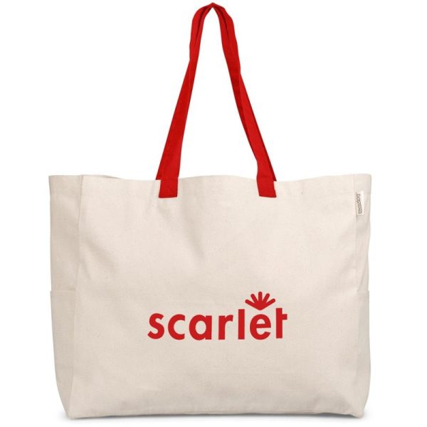 Kooshty Barbados Large Cotton Beach Bag - Image 3