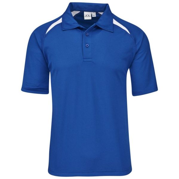 Kids Splice Golf Shirt - Royal Blue - Image 2