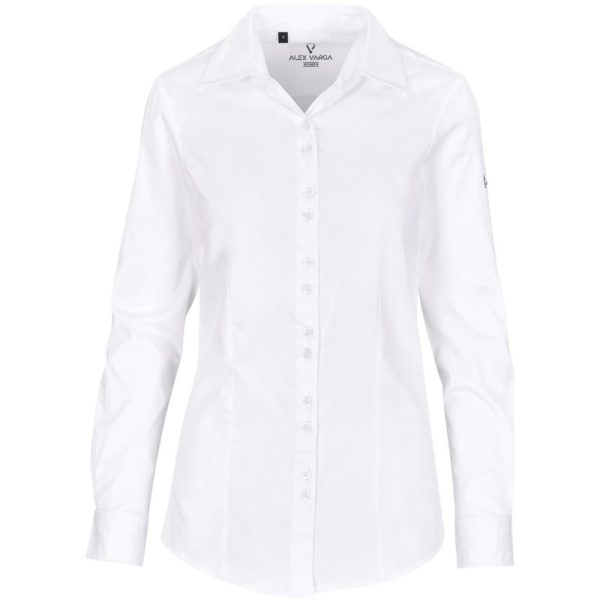 Ladies Long Sleeve Alex Varga Opus Stretch Shirt - Image 3