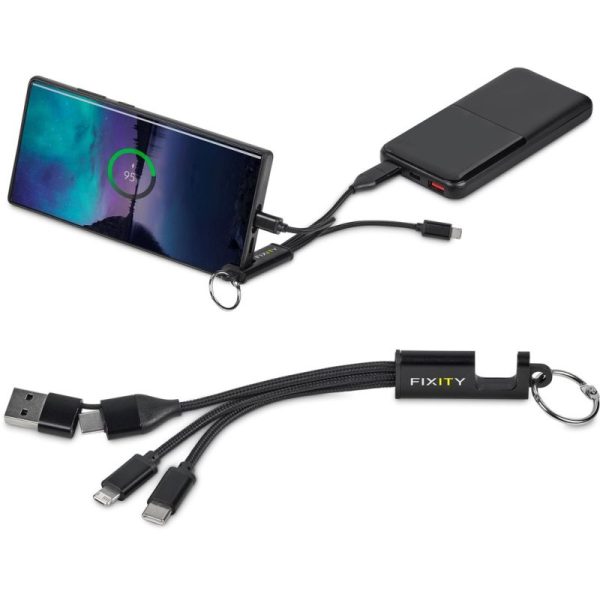 Altitude Furban 4-in-1 Charging Cable with Phone Stand - Image 2