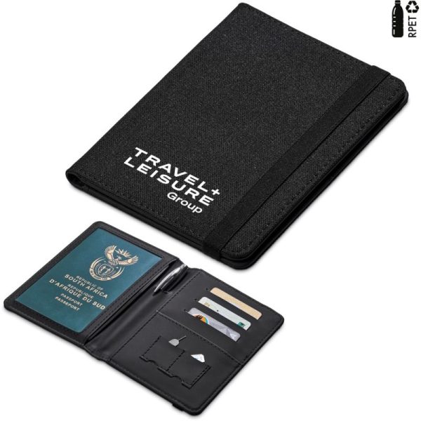 Altitude Jetset Recycled PET Passport Travel Wallet - Image 2