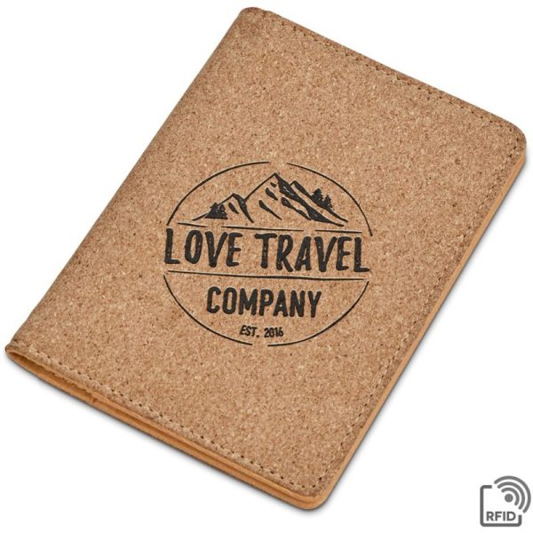 Okiyo Bouken Cork Passport Holder - Image 2