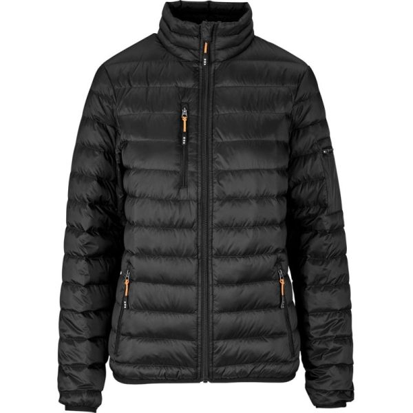Ladies Scotia Light Down Jacket - Black - Image 2