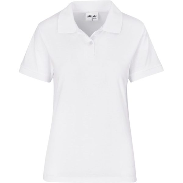 Ladies Recycled Promo Golf Shirt - Image 4