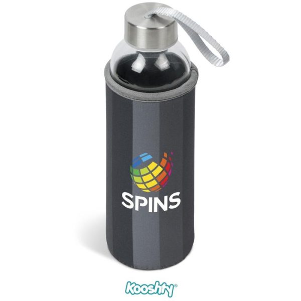 Kooshty Quirky Glass Water Bottle - 500ml - Image 2