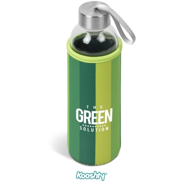 Kooshty Quirky Glass Water Bottle - 500ml - Image 3