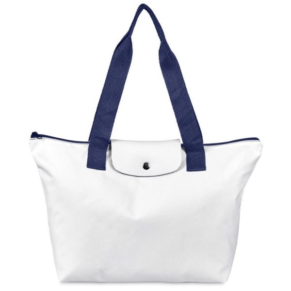 Pre-Production Sample Hoppla Rosebank Polyester Roll-Up Tote Bag - Image 3