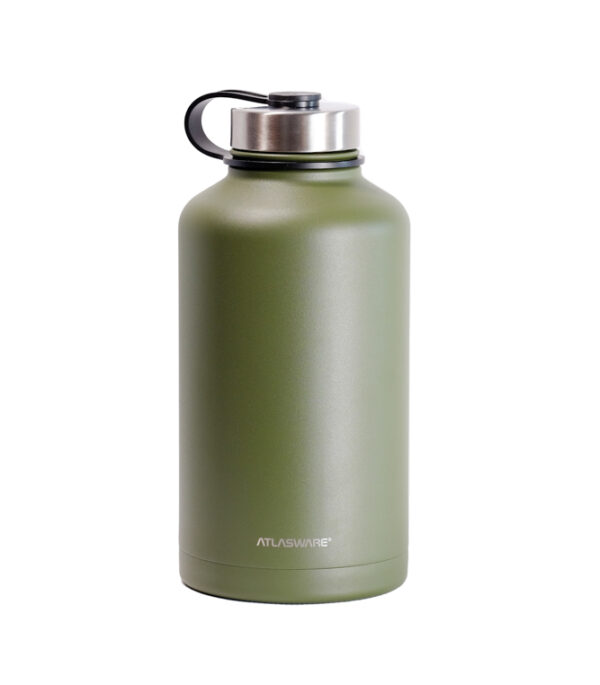 Atlasware 1.9lt Stainless Steel Rugged Tank Flask