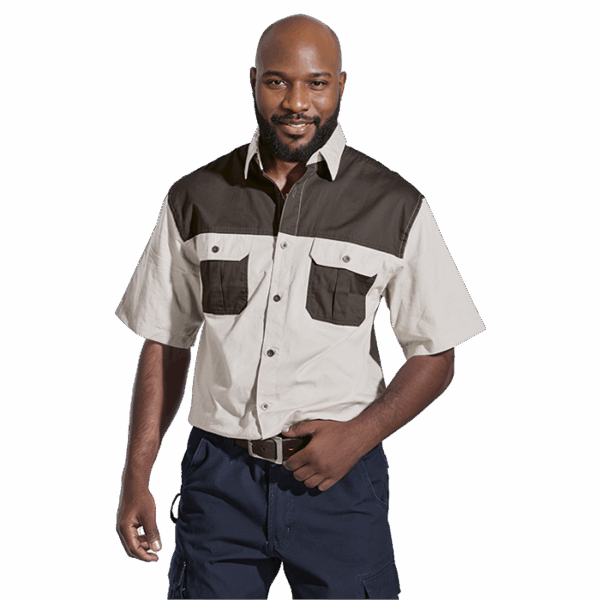 Two Tone Bush Shirt