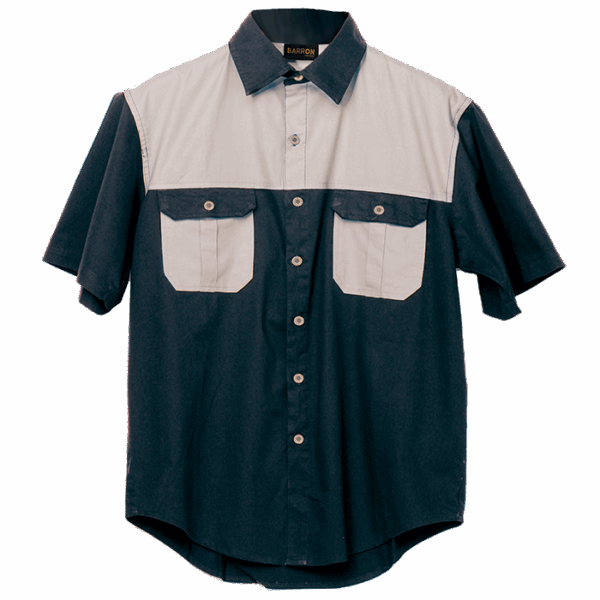 Two Tone Bush Shirt - Image 5