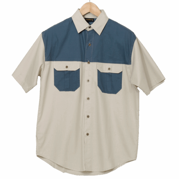 Two Tone Bush Shirt - Image 4