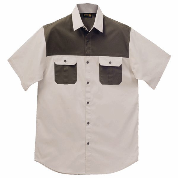 Two Tone Bush Shirt - Image 2