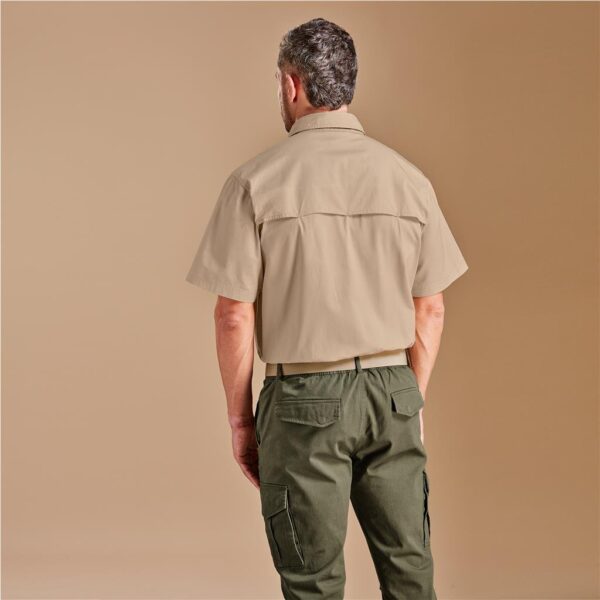 Mens Short Sleeve Mawenzi Twill  Shirt New - Image 8