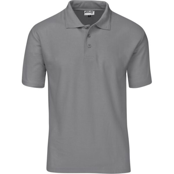 Mens Basic Pique Golf Shirt - Image 2