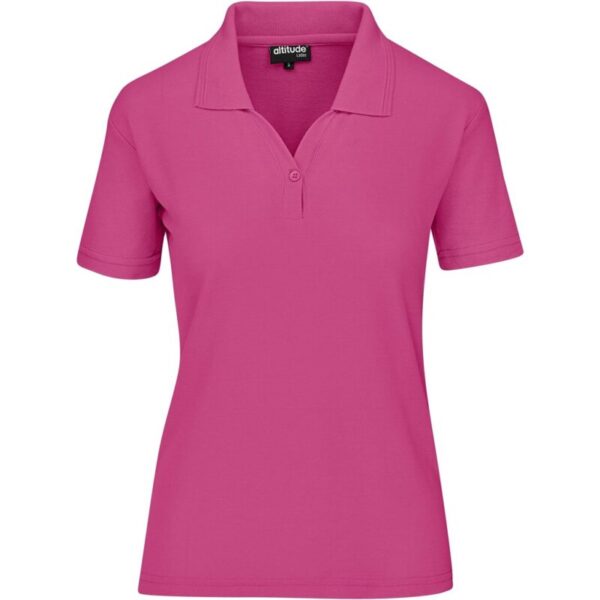 Ladies Basic Pique Golf Shirt - Image 4