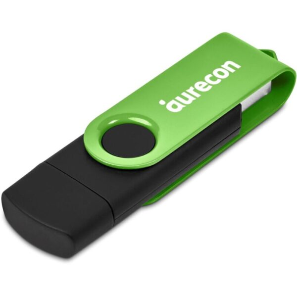 Shuffle Gyro Black Flash Drive – 8GB - Image 2