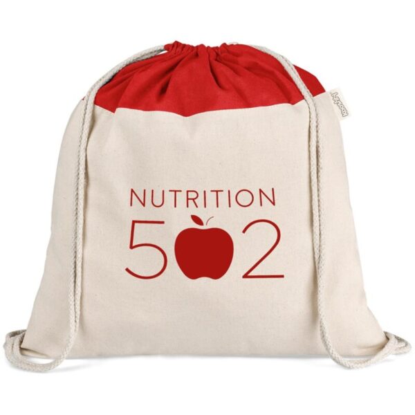 Kooshty Dominica Jumbo Cotton Drawstring Bag - Image 2