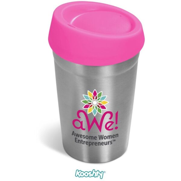Kooshty Go-Jo Stainless Steel & Plastic Double-Wall Tumbler - 350ml - Image 3