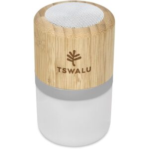 Okiyo Heiwa Bamboo Bluetooth Speaker & Night Light