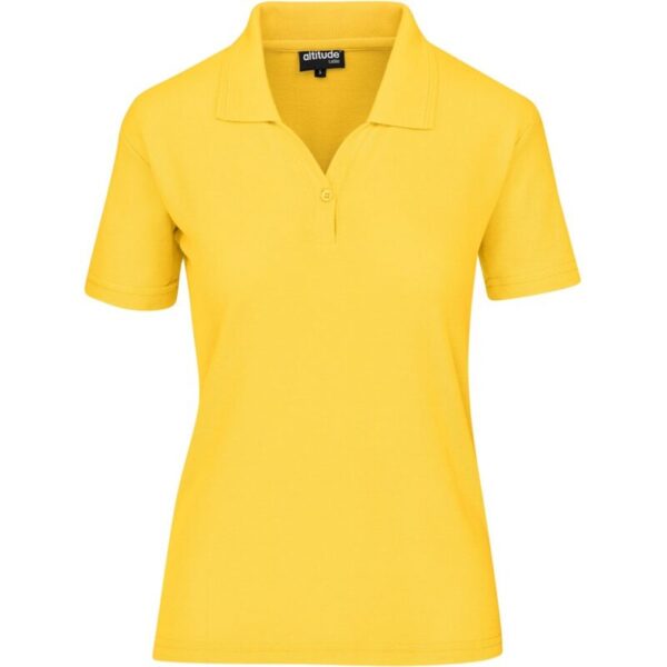 Ladies Basic Pique Golf Shirt - Image 5