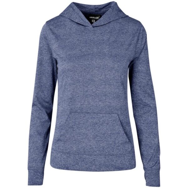 Ladies Fitness Lightweight Hooded Sweater - Image 2