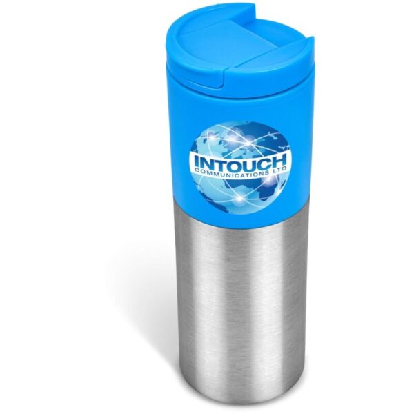 Kooshty Typhoon Stainless Steel & Plastic Double-Wall Tumbler - 450ml - Image 2