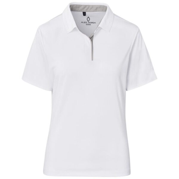 Ladies Alex Varga Zenith Golf Shirt - Image 3