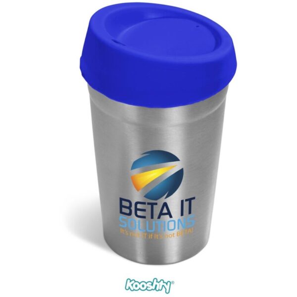 Kooshty Go-Jo Stainless Steel & Plastic Double-Wall Tumbler - 350ml - Image 4