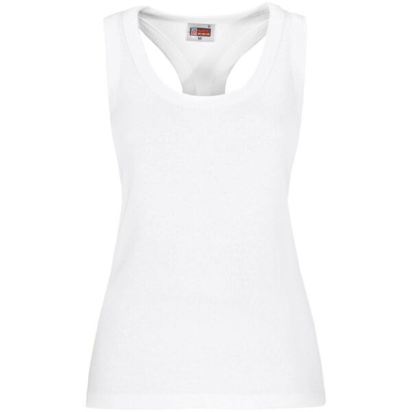 Ladies Maui Racerback Top - White
