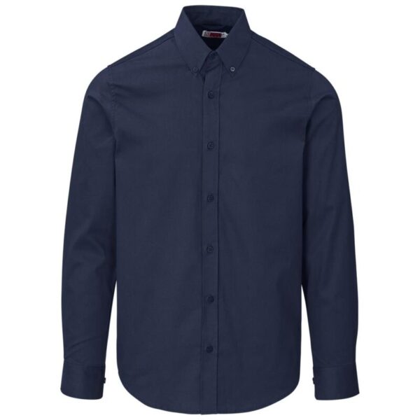 Mens Long Sleeve Cotton Twill Moderna  Shirt
