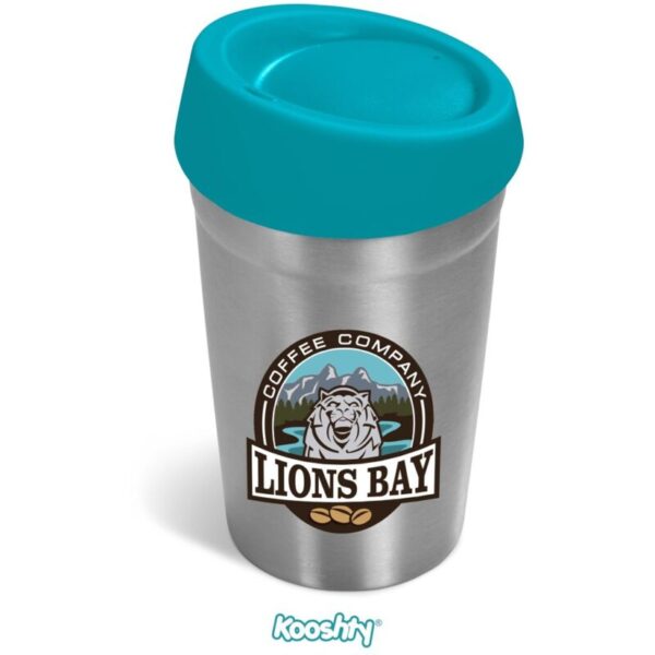 Kooshty Go-Jo Stainless Steel & Plastic Double-Wall Tumbler - 350ml - Image 5