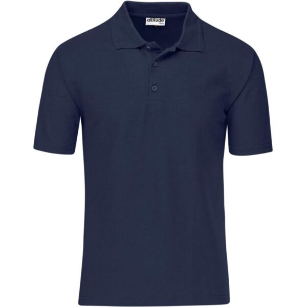 Mens Basic Pique Golf Shirt - Image 4