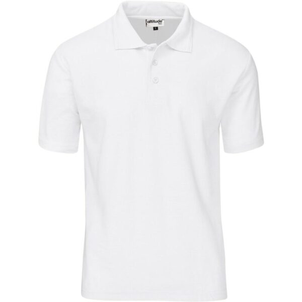 Mens Basic Pique Golf Shirt - Image 5