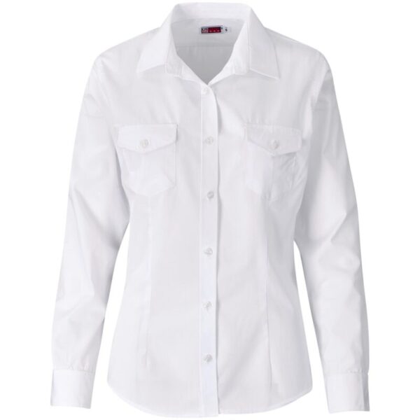 Ladies Long Sleeve Kensington Shirt - Image 2