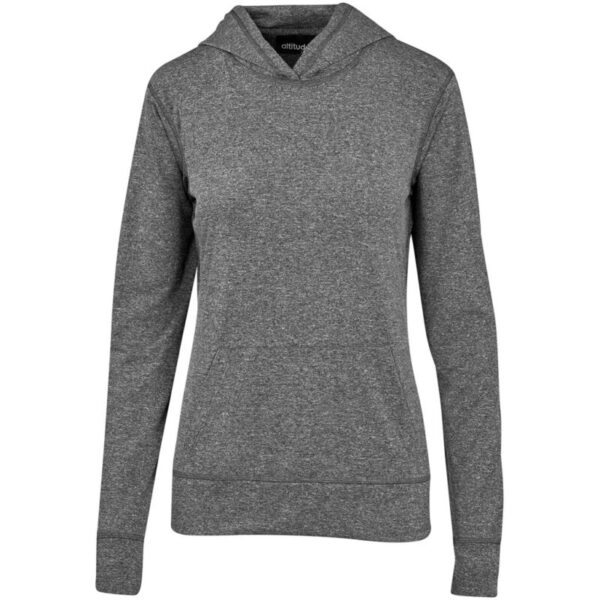 Ladies Fitness Lightweight Hooded Sweater - Image 3