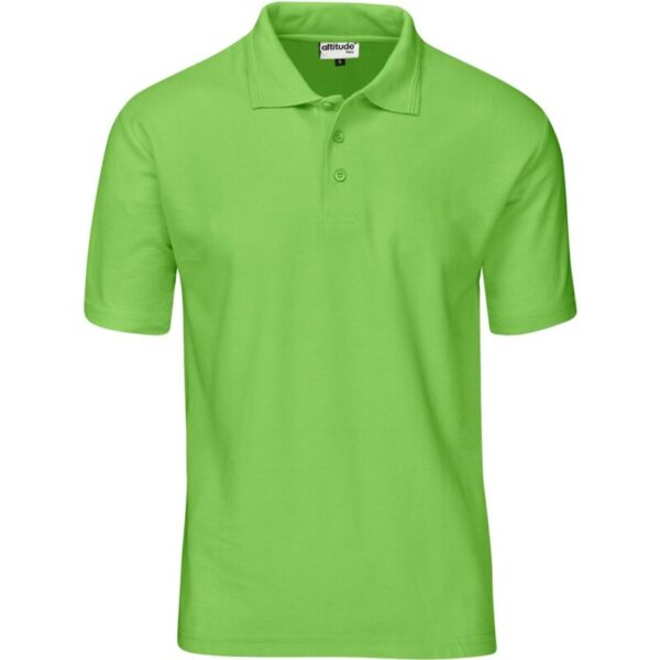 Mens Basic Pique Golf Shirt - Image 6