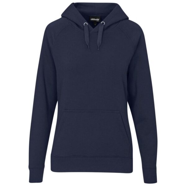 Ladies Harvard Heavyweight Hooded Sweater - Image 2