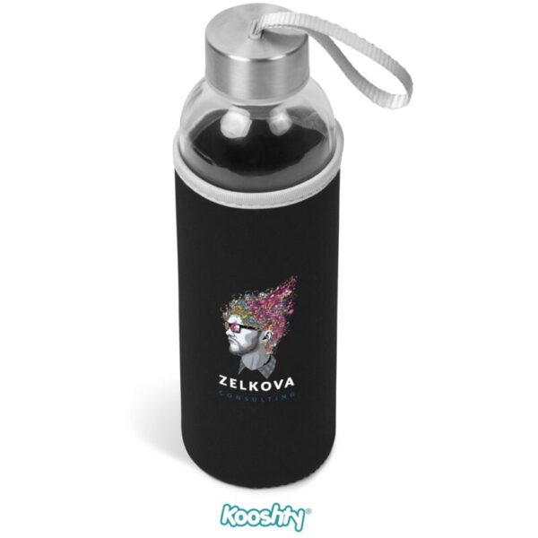 Kooshty Neo Glass Water Bottle - 500ml - Image 3