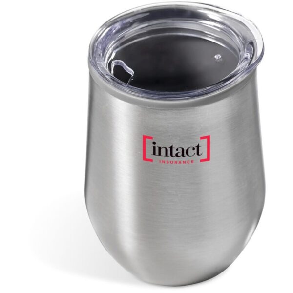Serendipio Madison Stainless Steel & Plastic Double-Wall Tumbler - 350ml - Image 2