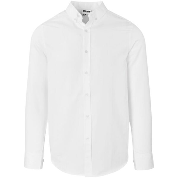 Mens Long Sleeve Nottingham Shirt - Image 2