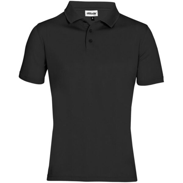 Mens Distinct Golf Shirt - Image 4