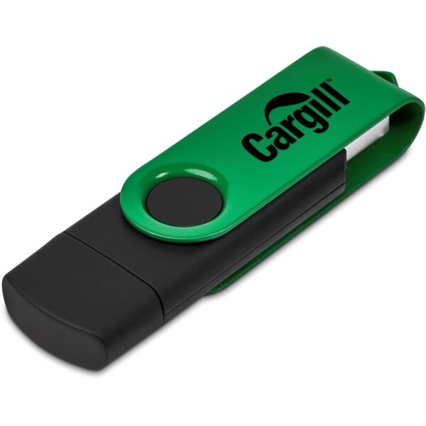 Shuffle Gyro Black Flash Drive – 32GB - Image 4
